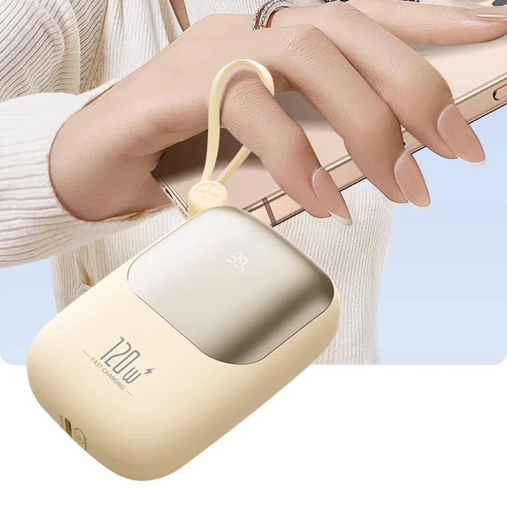 

Power Bank Fast Charging 10 000 Mah Large-Capacity Battery Fast Charging X 3 Units At Once 000/20 yellow 20000mah