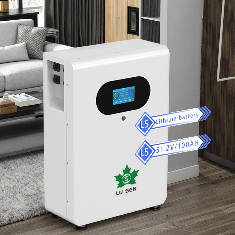 نظام تخزين الطاقة المنزلية المثبت على الحائط بقدرة 5 كيلو وات 10 كيلو وات مع بطارية ليثيوم أيون 100AH 150AH 200AH 300AH 400AH LiFePO4