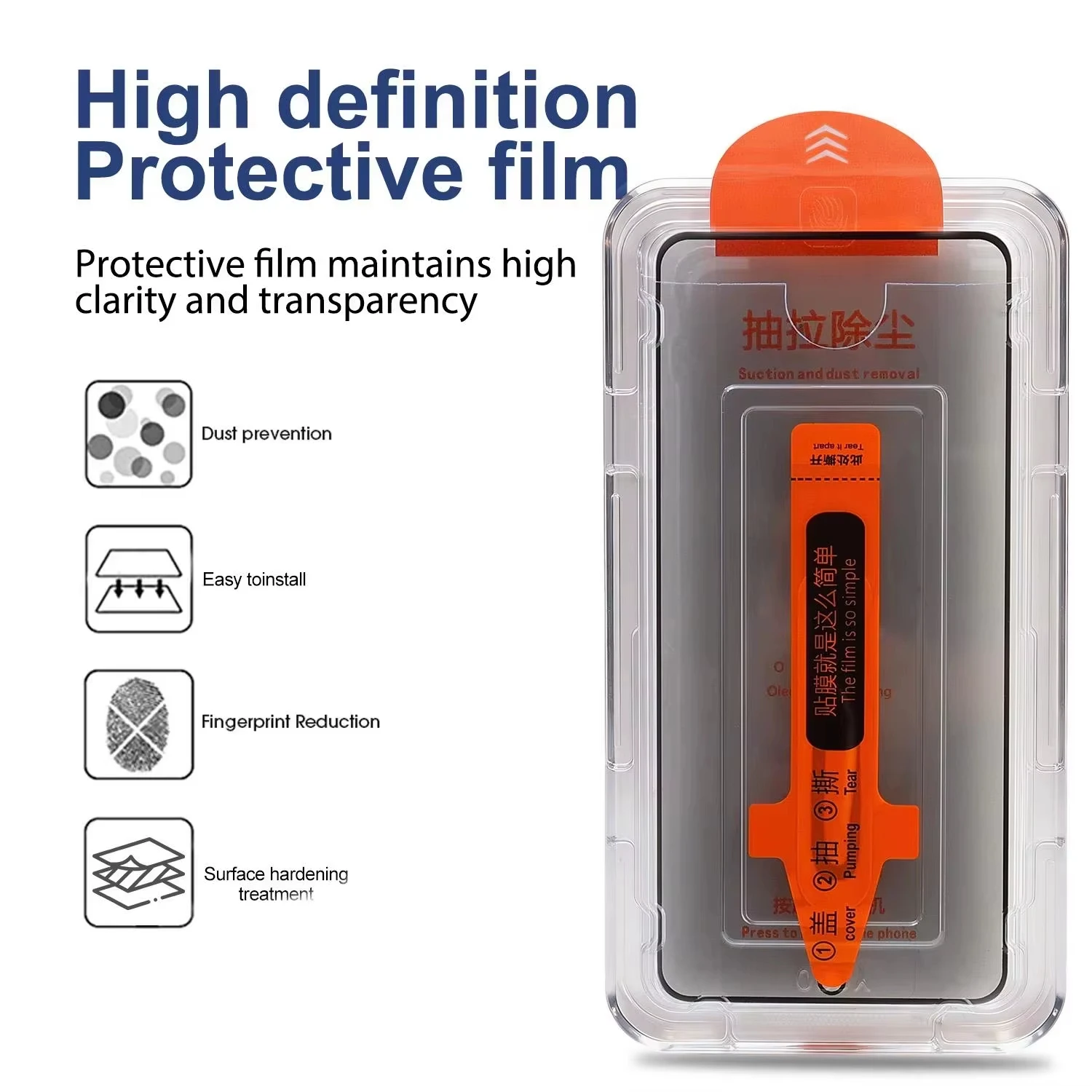 

4PCS Full Cover Easy Install Glass For Xiaomi 15 15T 14 13 14T 11T 11T Pro 12T 10i 10T 11X Auto-Dust Privacy Screen Protector