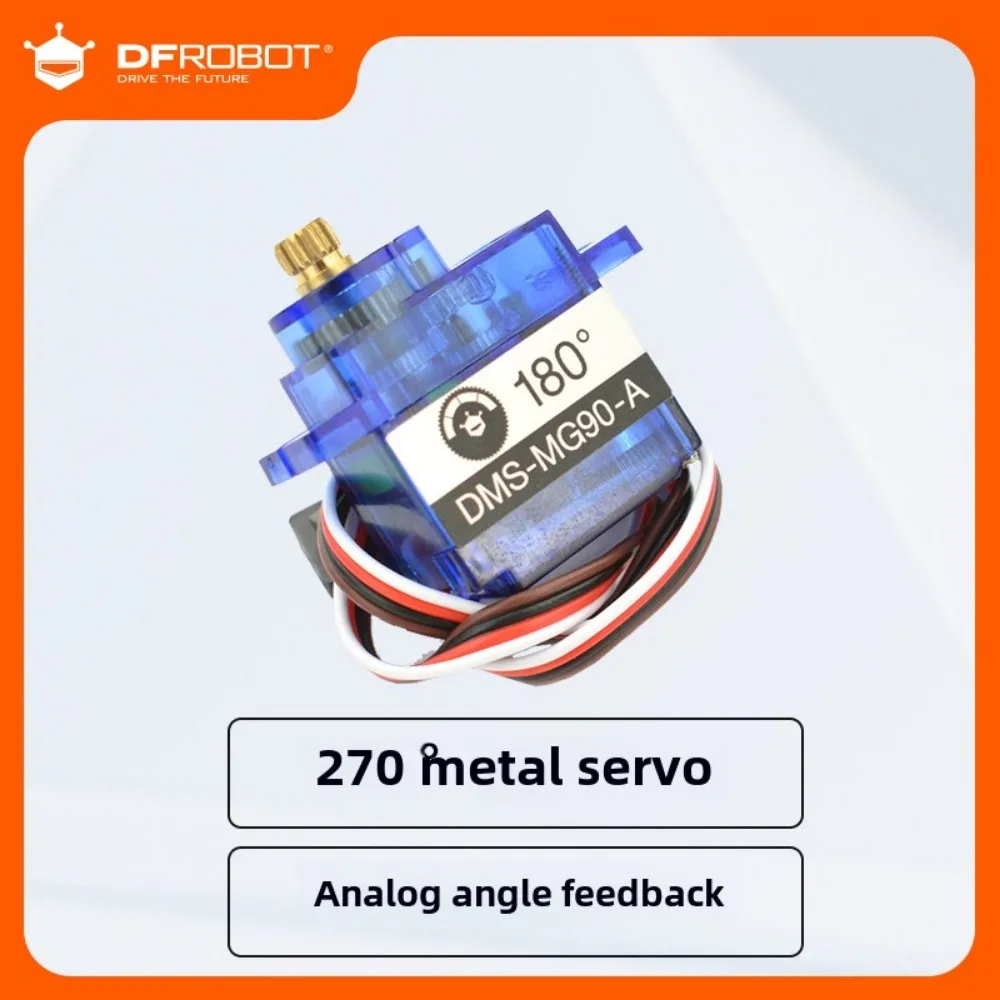 9G 270 degree high torque metal belt analog value feedback servo 1.5kg micro robot accessories