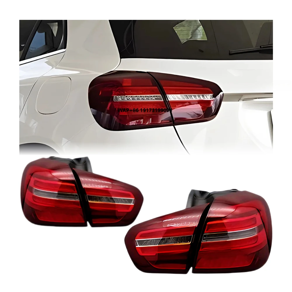 

X156 Taillights 2018-2020 W156 Tail Lamp Upgrade 2017+ Turn Signals LED Modified Old to New Taillamp Taillight