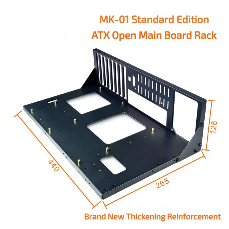 Computer Chassis Frame Accessories Easy to Use Durable Handmade with Parts Stable Motherboard Mine Rack Open Air Case Frame