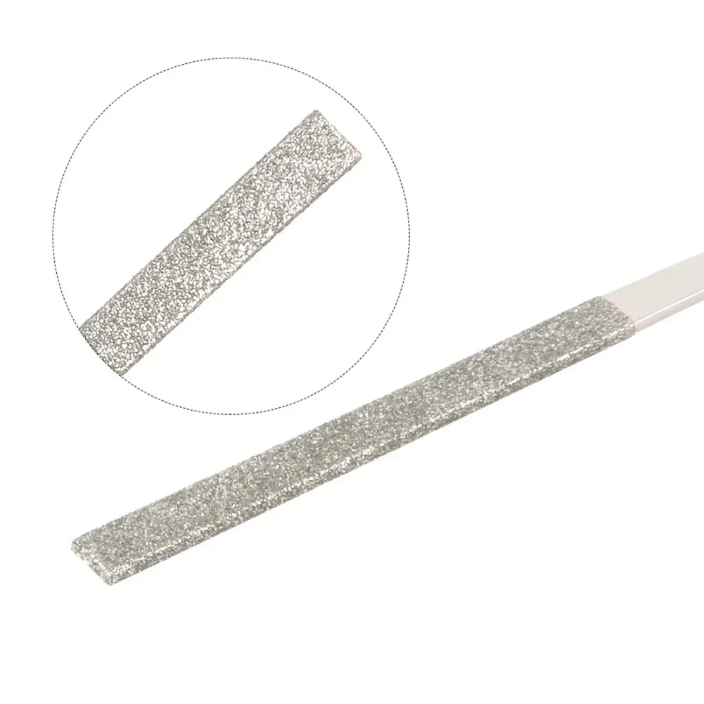 10Pcs Diamond Needle File Kit 3x140mm Mini Needle File Kit For Stone Glass Metal Carving Craft Hand Tools Needle File Accessory