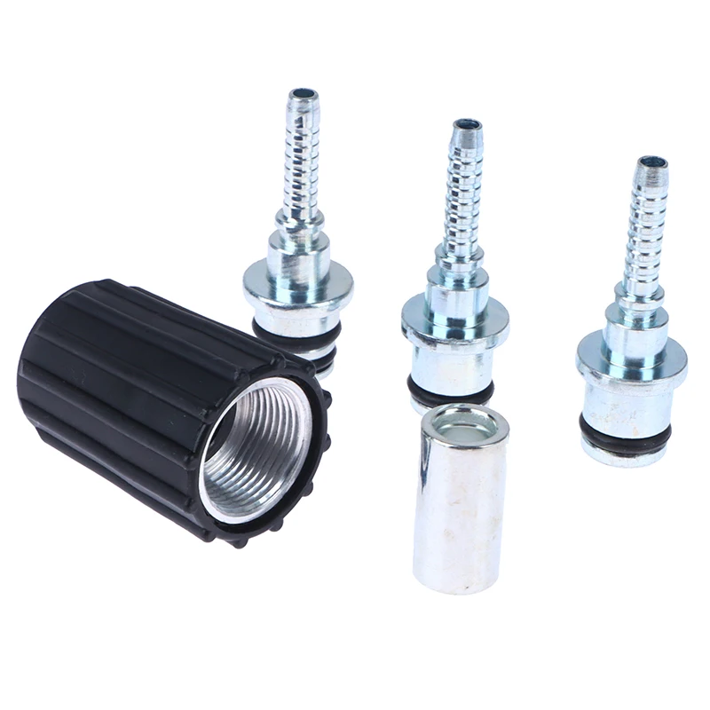 Accesorios de inserción de manguera de lavadora de alta presión, tuerca de anillo D14 D15mm M22, manguera de limpieza de agua para lavadora de coche, conector giratorio