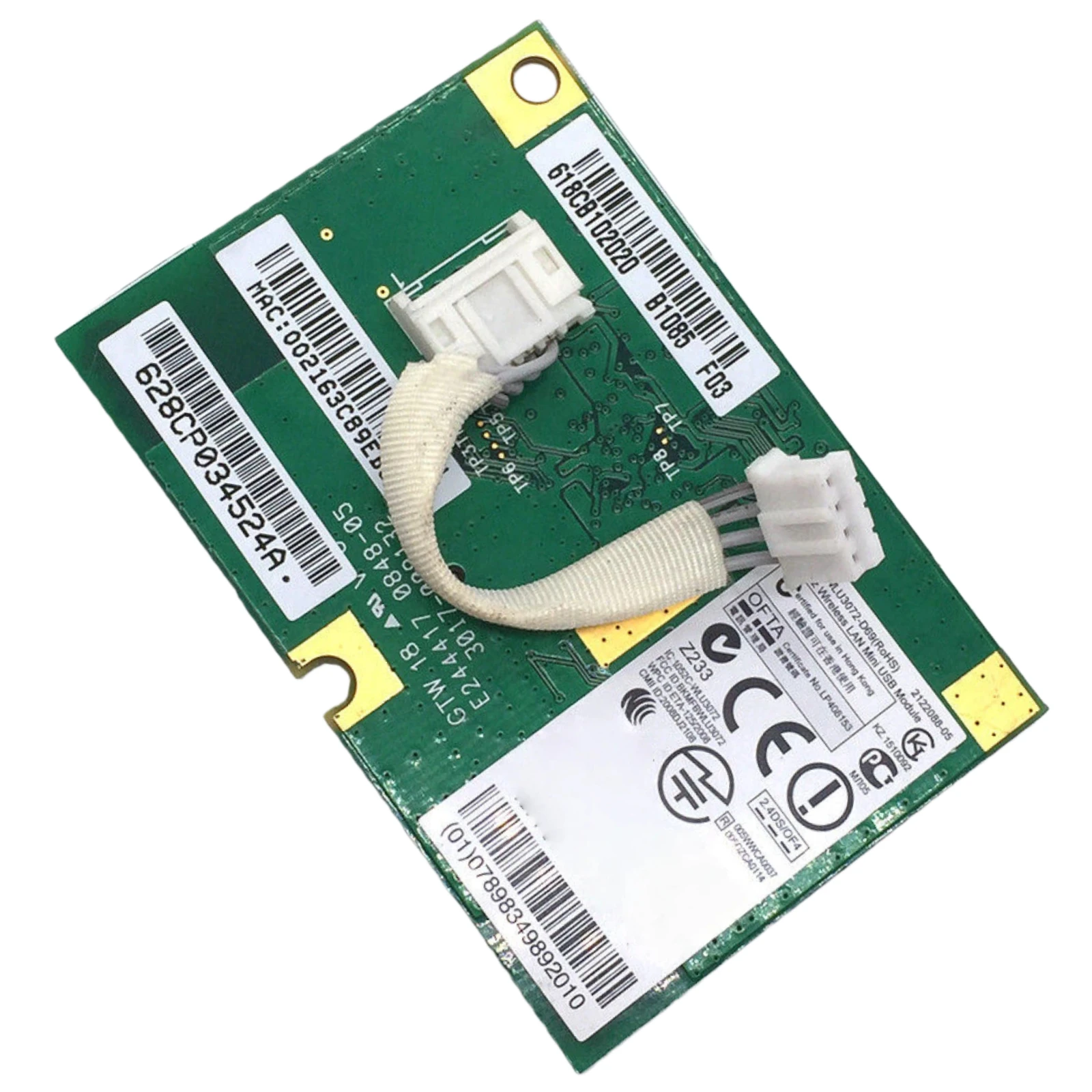 

Wi-Fi-карта WLU3072-D69 подходит для EPSON TX810 PX720WD PX820FWD TX700W EP-802A PX830 EP-803A EP-804A TX710W PX720 TX820 PX810FW