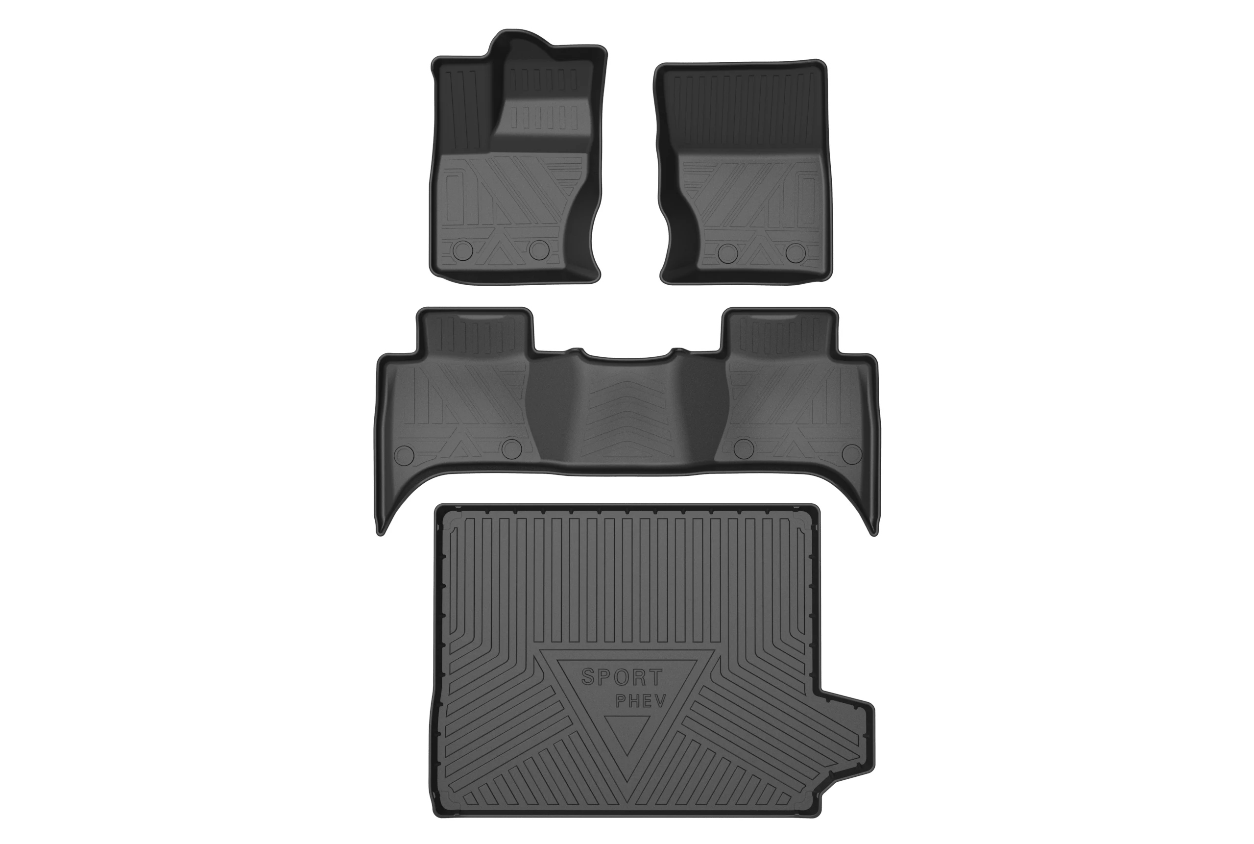 

Для Land Rover SPORT PHEV 2018 2019 2020 резиновые автомобильные коврики водонепроницаемые нескользящие коврики для кошек TPE автомобильные аксессуары