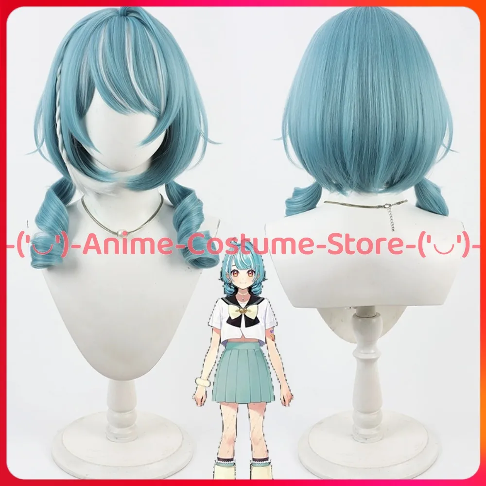 

Virtual VTuber Shiranami Ramu Cosplay Wig Anime Character Halloween Carnival Party Costume Wigs Heat Resistant Synthetic Hair