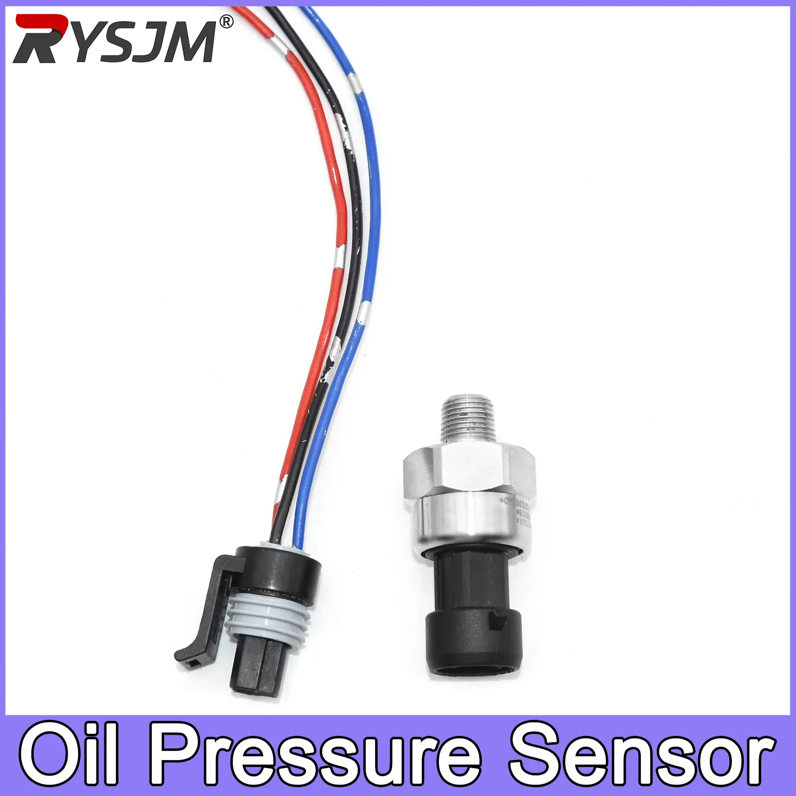 1pc Oil Pres Sensor DC 5V 1/8NPT Pressure Transducer Transmitter Sensor Stainless Steel Oil Air 115psi 215psi 300PSI 500 psi