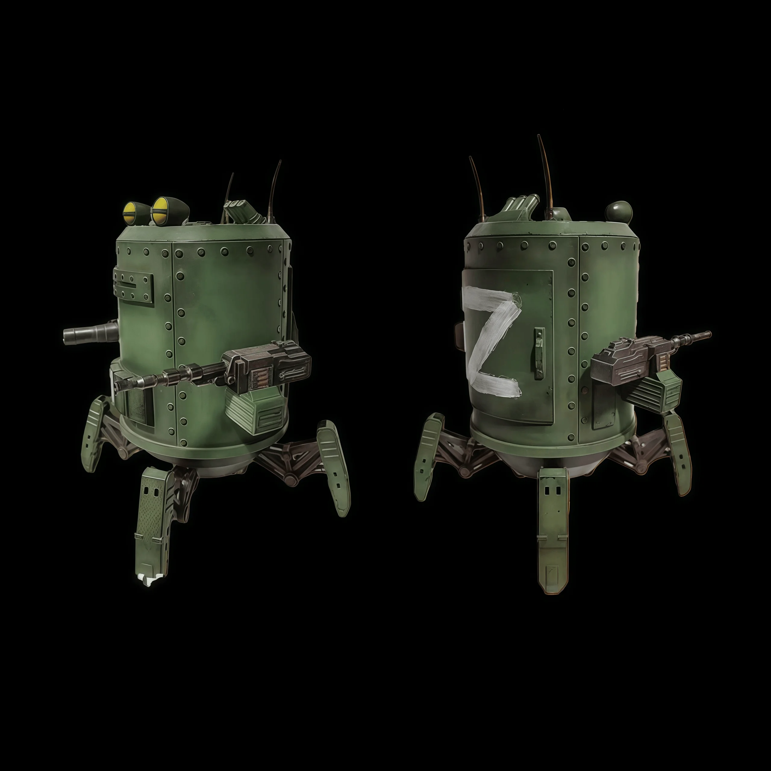 

Precision 1/35 Cast Resin Model Assembly Kit, GK, Mechanical Wagner Quadruped Mecha Canned Model, Unpainted