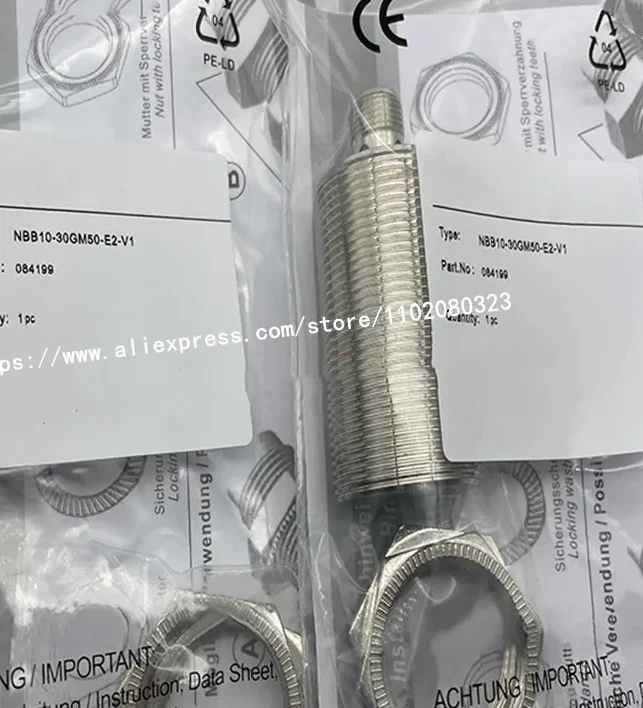 

3PCS New proximity switch NBN15-30GM50-E2-V1 NBN15-30GM50-E2 NBB10-30GM50-E0-V1 NBN15-30GM50-E0-V1 NBN15-30GM50-E0