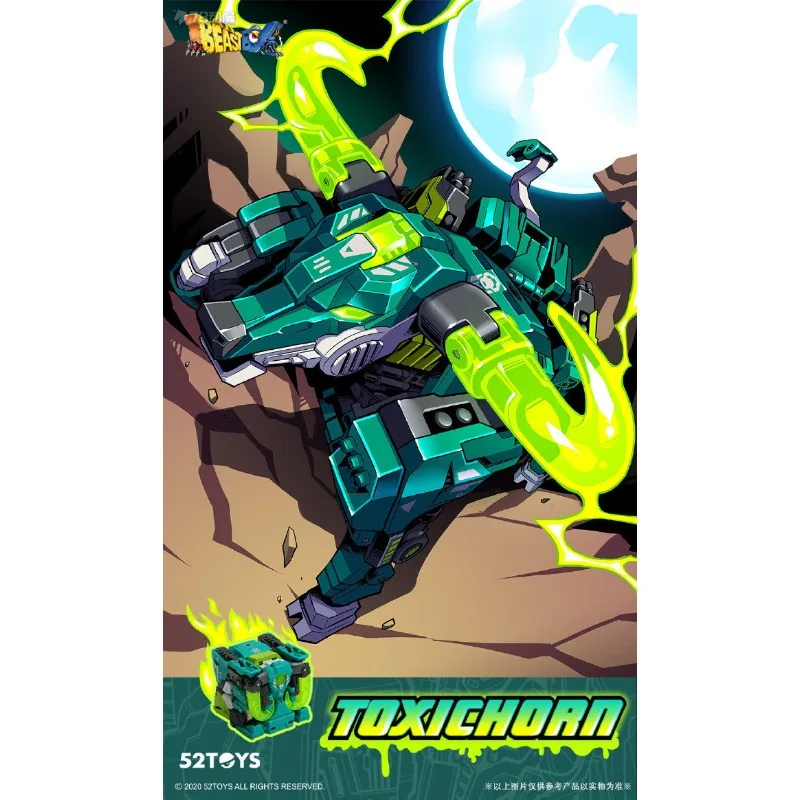 52TOYS الأصلي BEASTBOX الوحش صندوق سلسلة العملاق مخلب عشيرة BB-27 ركن التحول لعبة التجمع نموذج هدية جمع