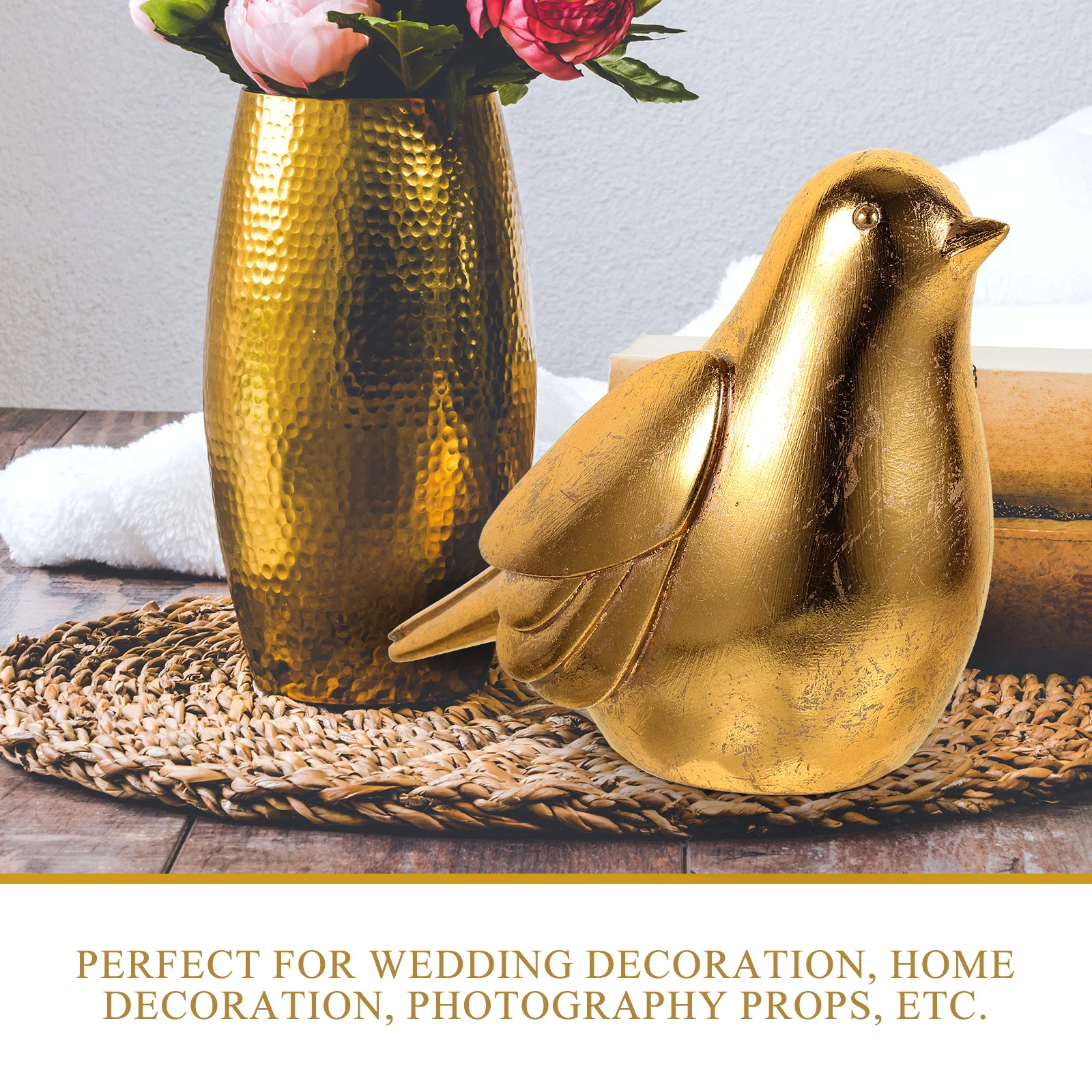 

Artificial Simulation Bird for Garden Statue Decor Figurines Home Realistic Birds