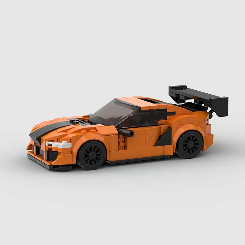 

Конструктор Lego, совместимый с Han Supra GR, из мелких деталей, в виде спортивного автомобиля, для сборки, развивающая игрушка для детей, трансграничная продажа