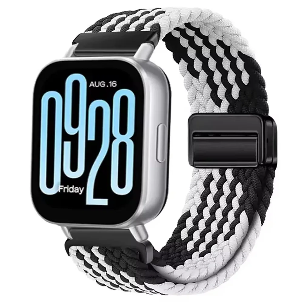 Cinturino in nylon per Redmi Watch 5 Bracciale con cinturino attivo/Lite per Xiaomi Redmi 5 Lite Accessori per cinturini magnetici intrecciati