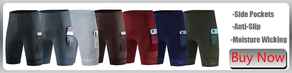 YKYWBIKE Sommer Herren Pro Radtrikot Atmungsaktive MTB Shorts Ärmel Fahrradbekleidung Taschen Mountainbike Rennrad – Detail 3