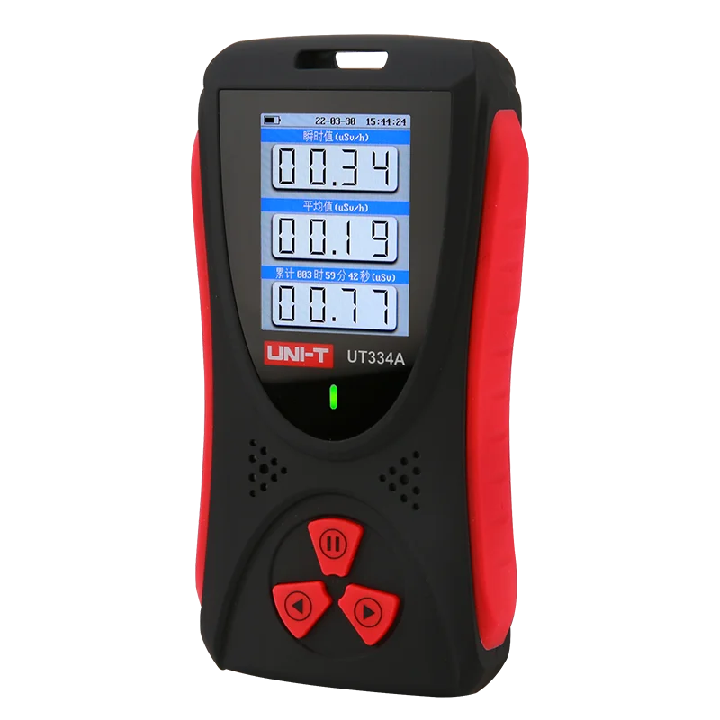 UNI-T UT334A Geiger عداد كاشف الإشعاع الكهرومغناطيسي مقياس الجرعات الشخصية الأشعة السينية بيتا غاما كشف EMF متر #2