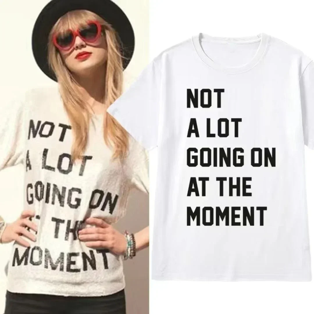 Summer Fashion Print Women T Shirt for Fans Gift Clothing Womens Shirt Taylor T-shirt Vintage Female Swift Short Sleeve Tee Tops