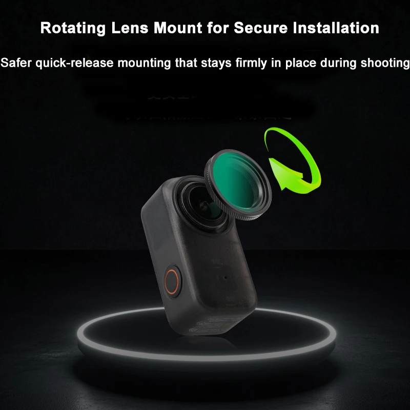 

​for DJO Osmo Nano Camera Lens Filter CPL Polarizing Protective ND8 ND16 ND32 ND64 1/4 Black Mist Camera Filter Accessories