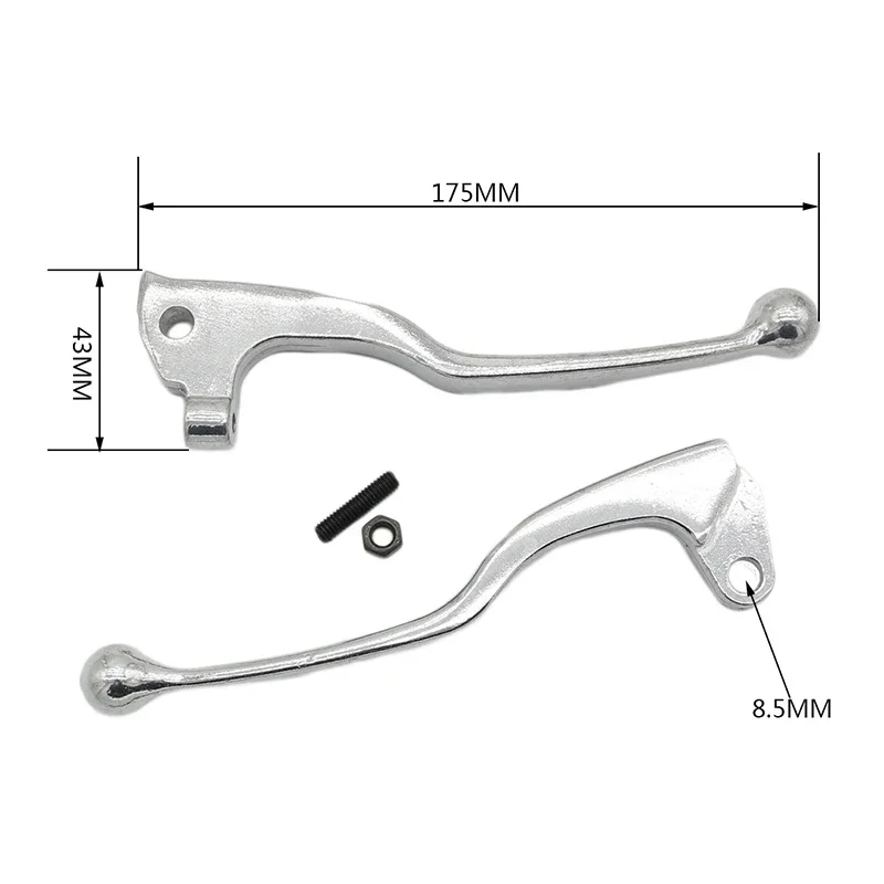 Motorcycle Brake Clutch Levers Front Clutch Lever Handle for Yamaha YZ80 YZ125 IT200 TW200 TT225 XT225 XT250 TTR250 YZ250 TT350