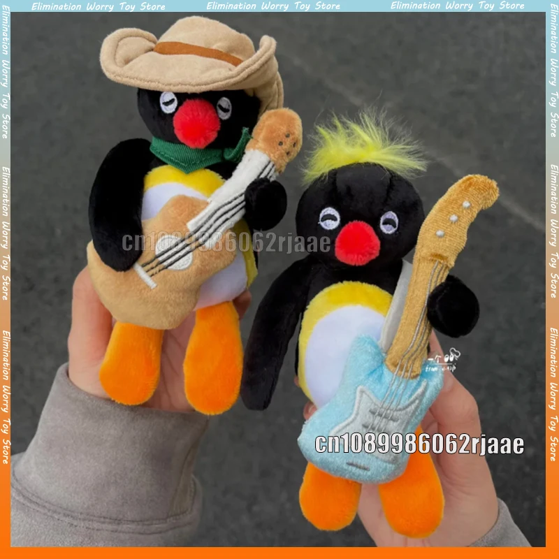 

Приятный плюшевый кулон, музыкальная пекарня, кукла-пингвин, аксессуары, подарочная упаковка, милый плюшевый орнамент с пингвином, коллекция игрушек, Рождественский подарок