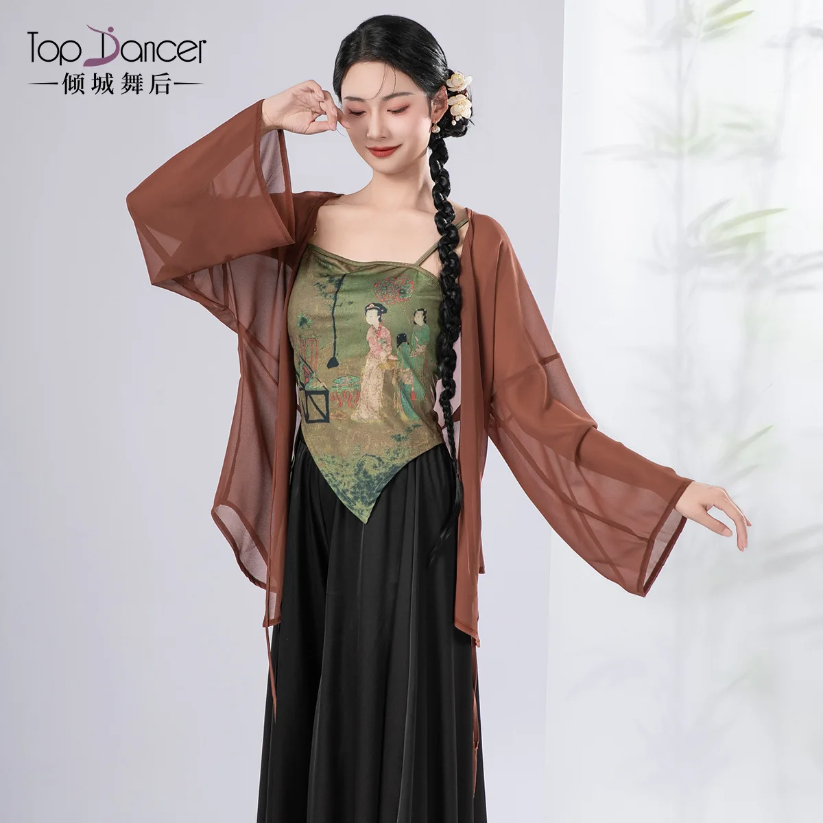 costume-de-danse-classique-nouveau-style-chinois-gaze-fluide-imprimee-camisole-vetements-de-danse-de-style-ancien-performance-d'entrainement