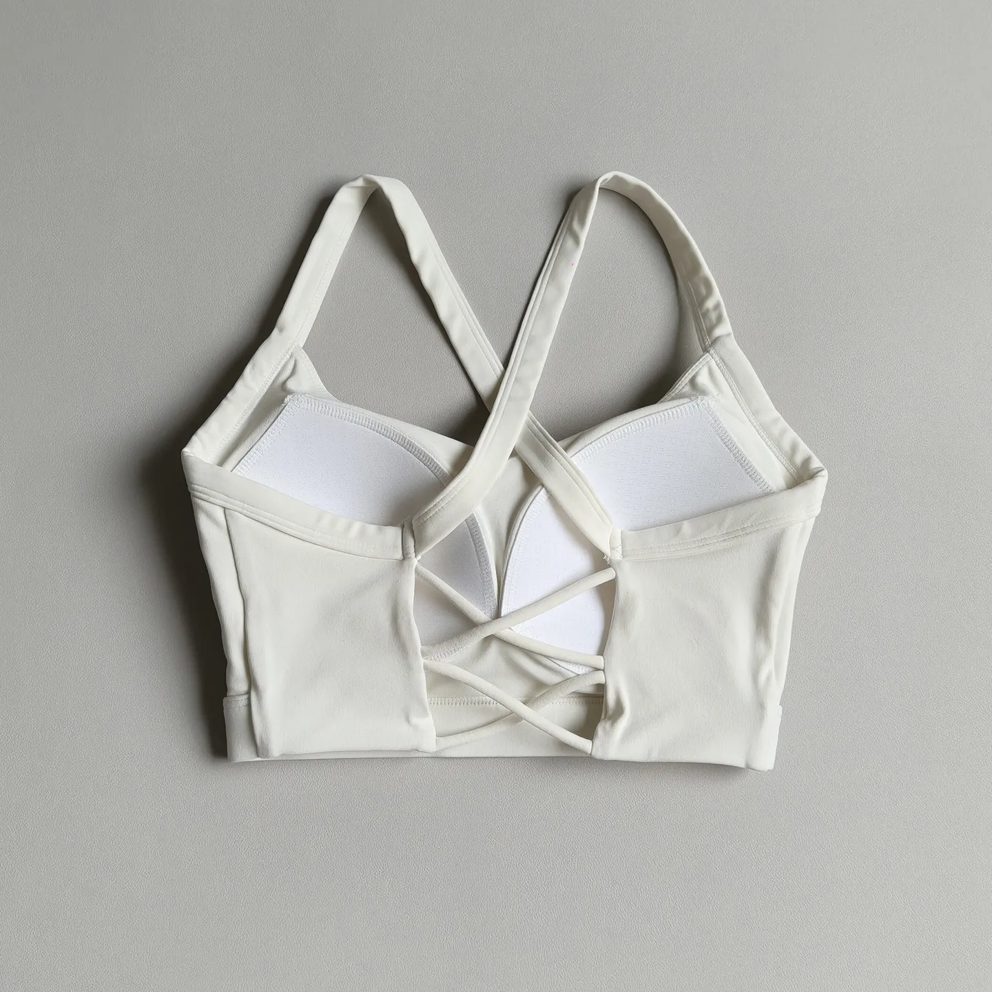 Yoga Vest with Chest Pads Push-up Shock-proof Sports Sling Quick-drying Secondary Breast Reduction Pilates Gym Running Fitness