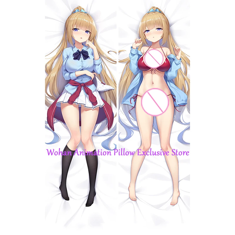 Dakimakura-Taie d'oreiller imprimée double face Anime, belle fille, taie d'oreiller, décoration de corps