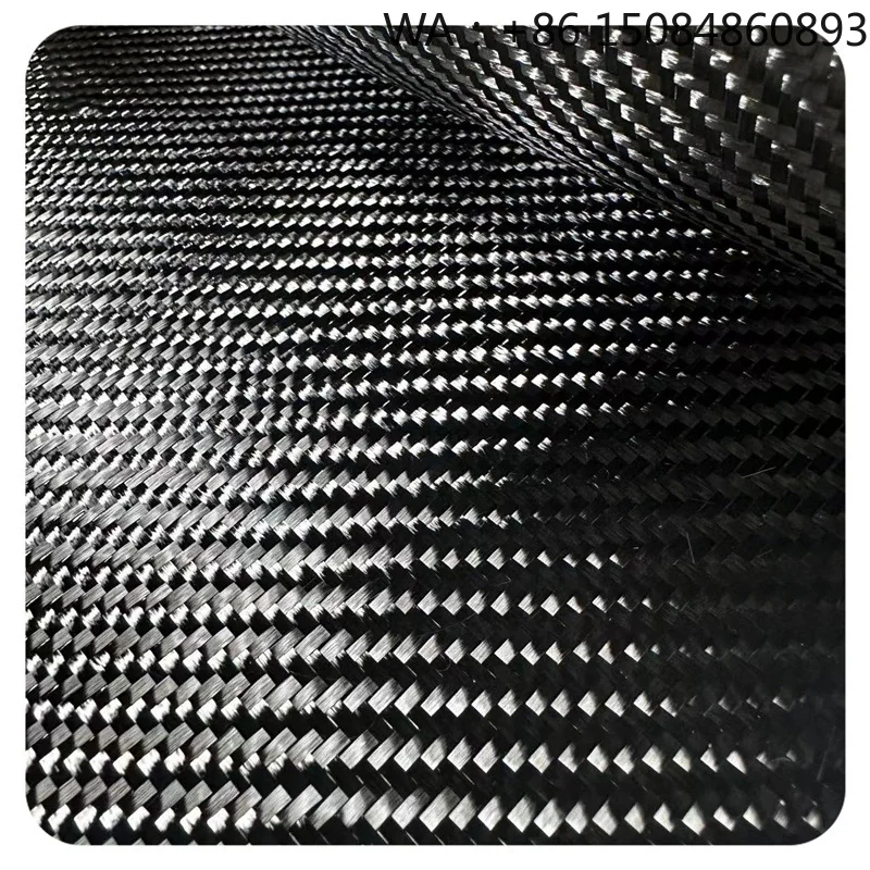 

High Grade Spread Tow 12K Carbon Fiber Plain Twill Fabric, Factory Wholesale Low Price Cloth for High End Auto Modification Comp
