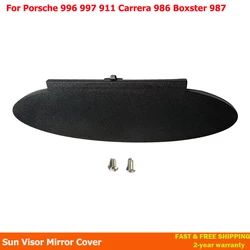 For Porsche 911 996 997 For Boxster 986 For Cayman 987 Sun Visor Vanity Mirror Cover Car Accessories 1/2PCS