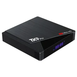 Cheap Good Quality TX9 Pro Android 10.0 Set Top Box 4K HD Dual Brand 2.4G 5.8G WiFi Media Player AIIwinner H313 Smart TV BOX