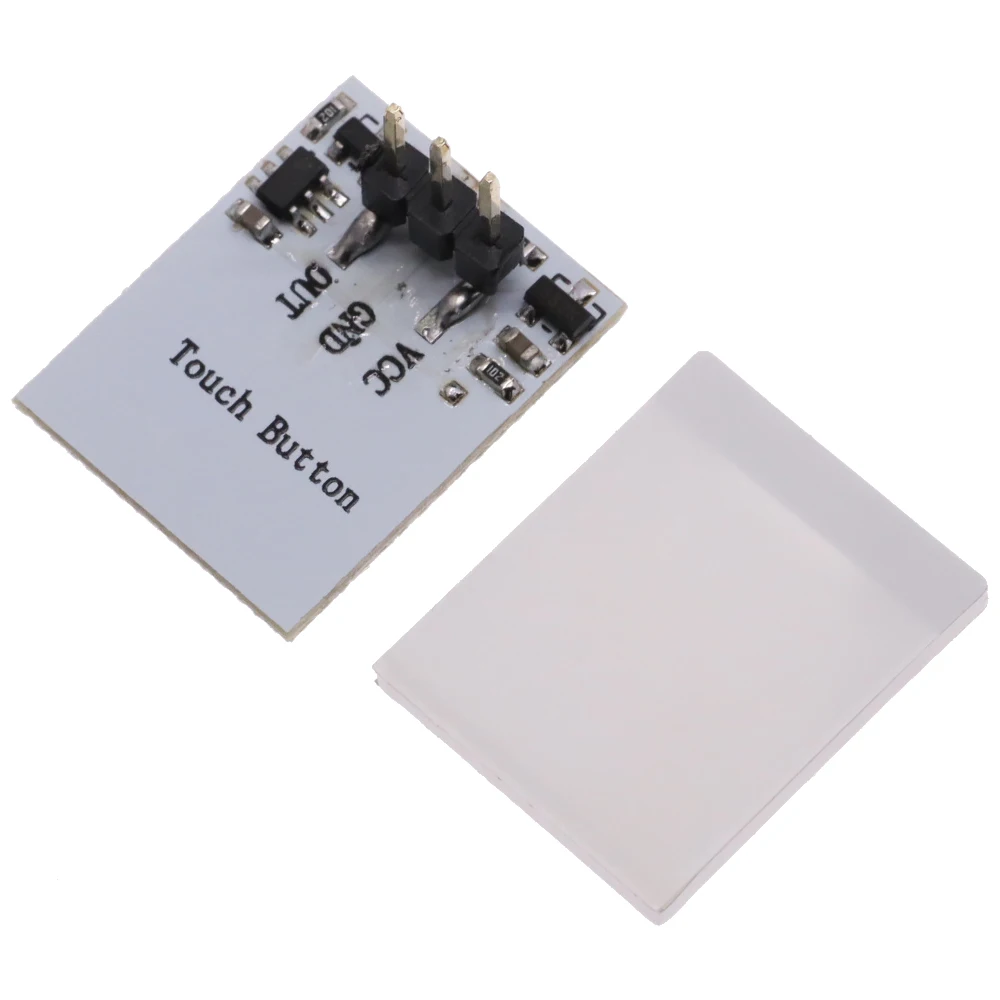 Capacitive Touch Switch Button RGB LED Sensor Module HTTM DIY Kit Blue Red Green Yellow Colorful Color Anti-interference 3V 5 6V