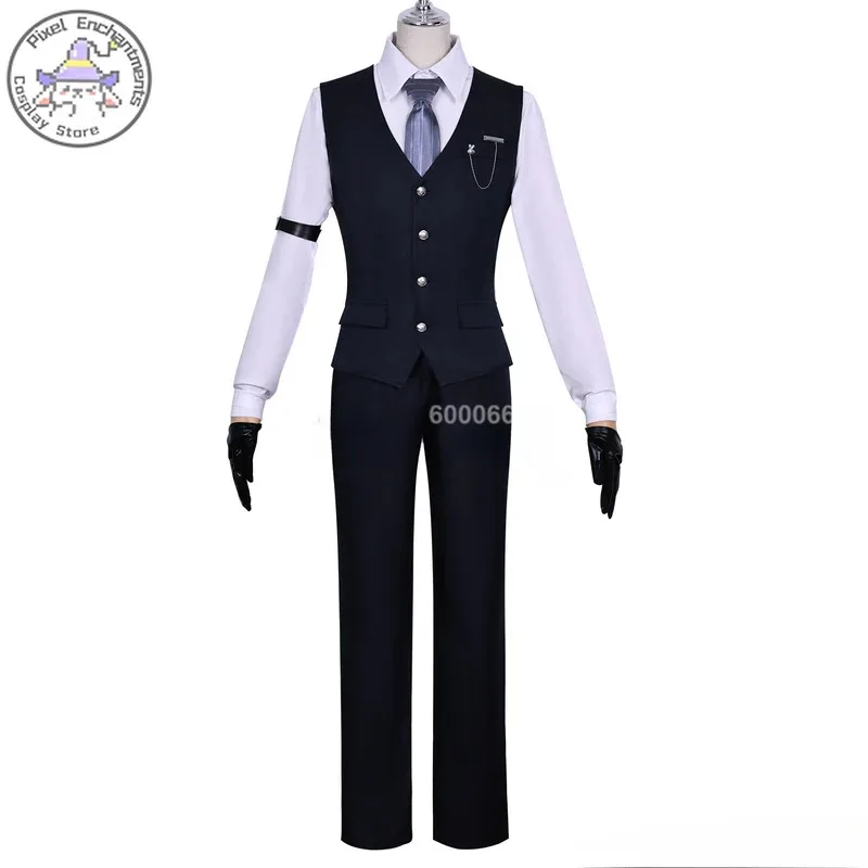 Sky06 Love and Deepspace Xavier Косплей Костюм Парик Boyfirend Bunny Deacon Костюм Игра Ролевая Игра Наряд Мужчины Хэллоуин Вечеринка C66lU&