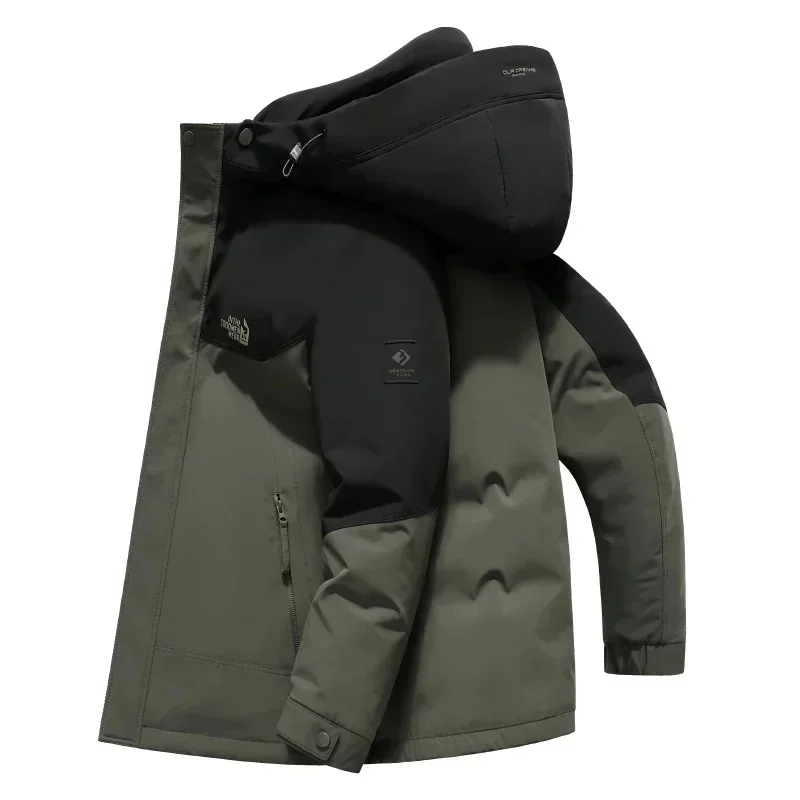 Designer Clothing Super Down Jacket Winter Men Cold Coat Goose Filled Thickened Premium Casual