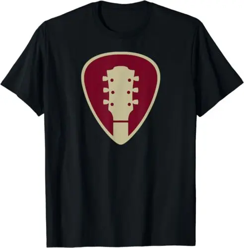 Guitar Pick Gift Cool Guitar Handle Pick T-Shirt