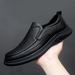 Mens Casual Shoes Brand Casual Casual Formal Loafers Mens Moccasins Italy Black Mens Driving Shoes