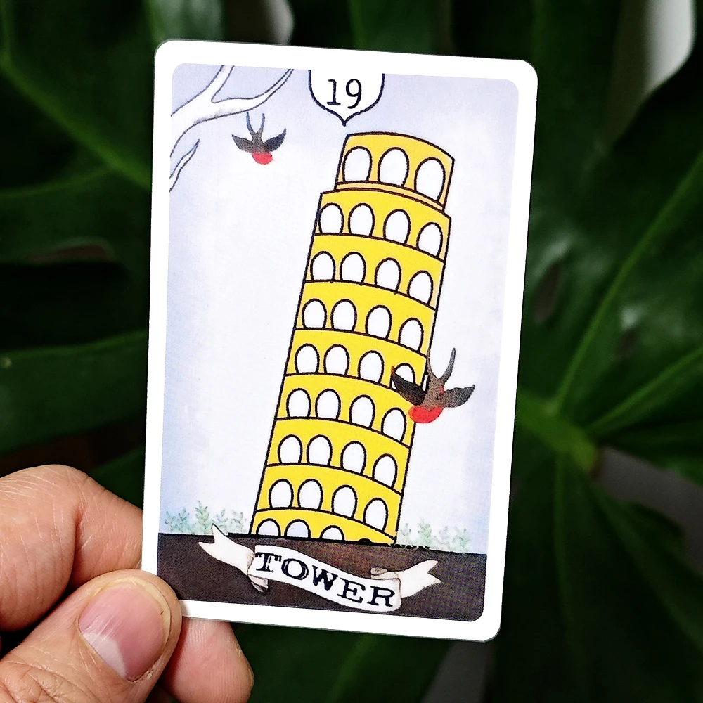 การ์ด Lenormand 36 ชิ้น Pixie's Whisper Lenormand Deck ขนาด: 9*6 ซม