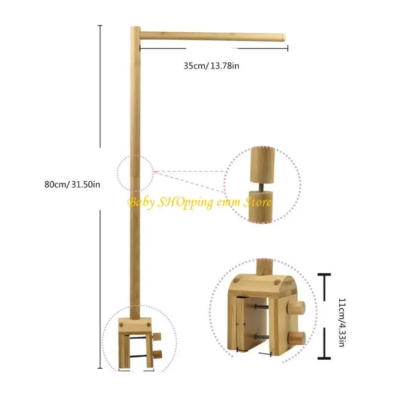 23GD 31 "Titolare del braccio del telaio del movimento musicale per cucciolo cucciolo cucciolo mobile.