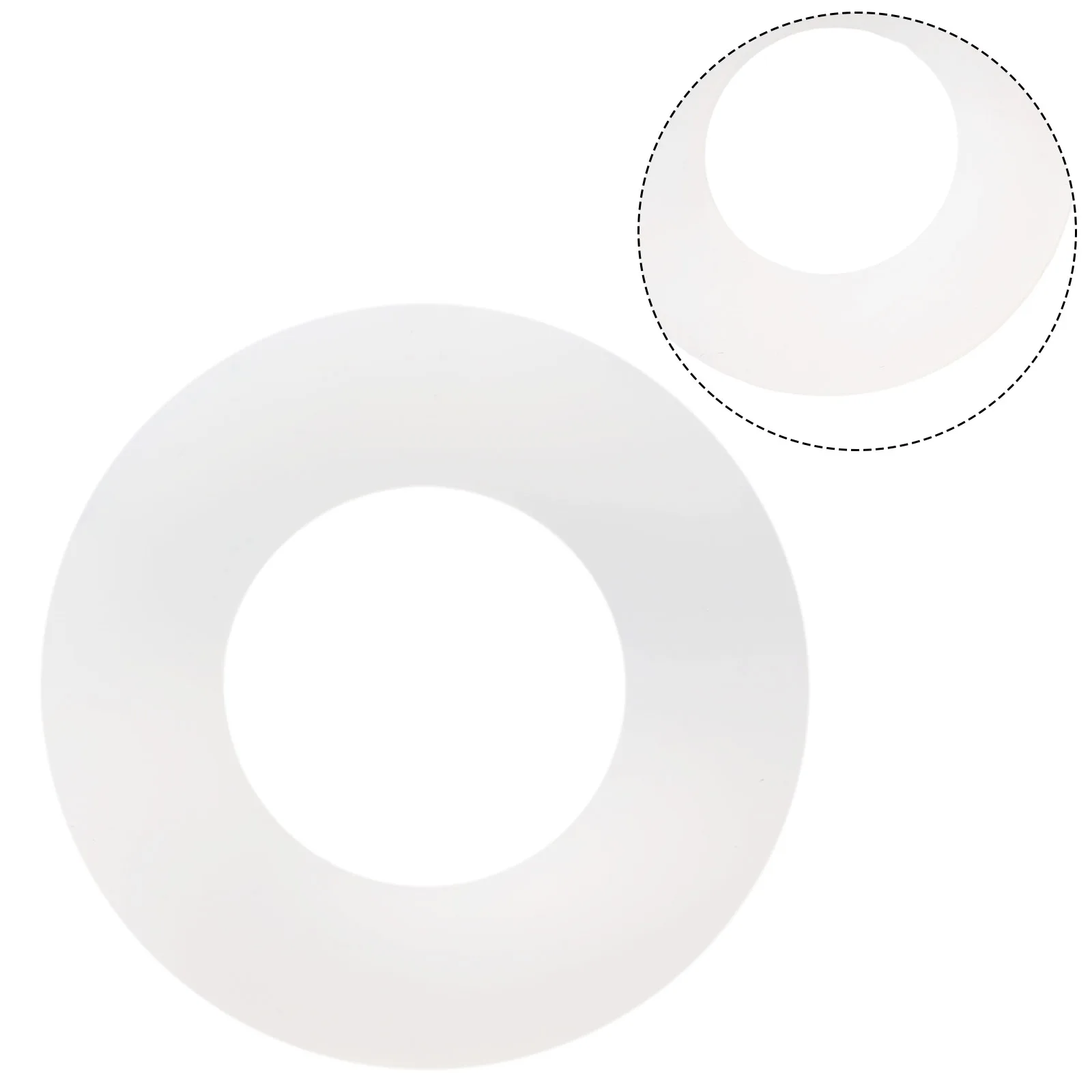 Базовая уплотнительная шайба для Geberit, силиконовая резиновая мембрана смывного клапана, аксессуары для унитаза, сливной клапан, уплотнительное кольцо для остановки воды