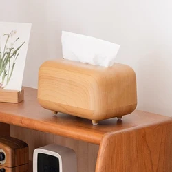 Extraction Box Living Room Home Imitation Solid Wood Napkin Storage Box Coffee Table Creative Simple Tissue Box