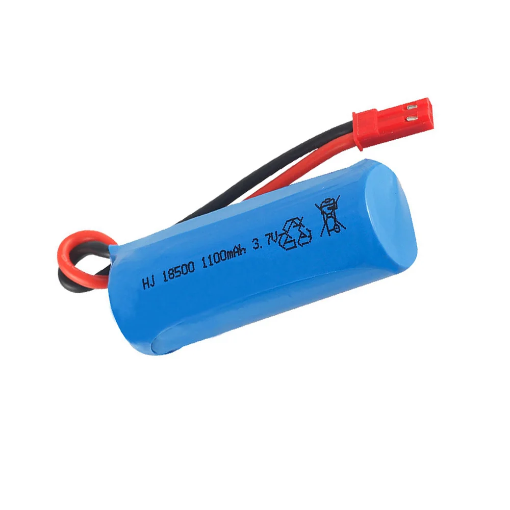 3.7V 1100mAh bateria Lipo 18500 dla S900 FT008 helikopter zdalnego sterowania/łódź 3.7V bateria lipo SM/JSTPlug dla RC zabawki