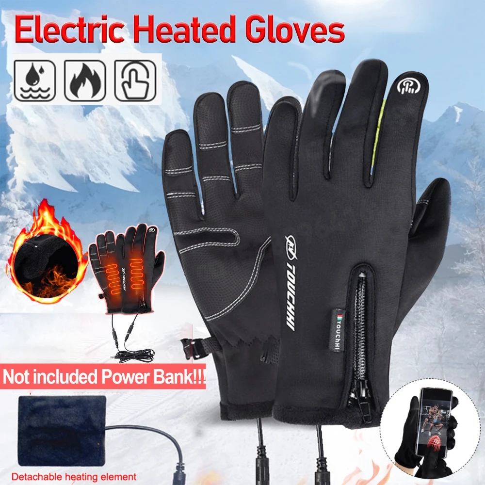 

Winter Gloves Waterproof Thermal Touch Screen Thermal Windproof Warm Gloves Cold Weather Running Riding Sports Hiking Ski Gloves