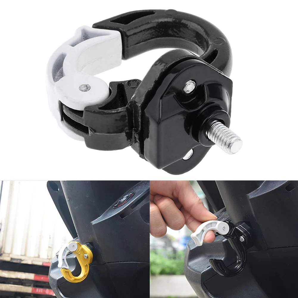 Aluminum Double Hook Mount Holder For Motorcycle Helmet Luggage And Accessories Hanger Fit Most Motorbike Types