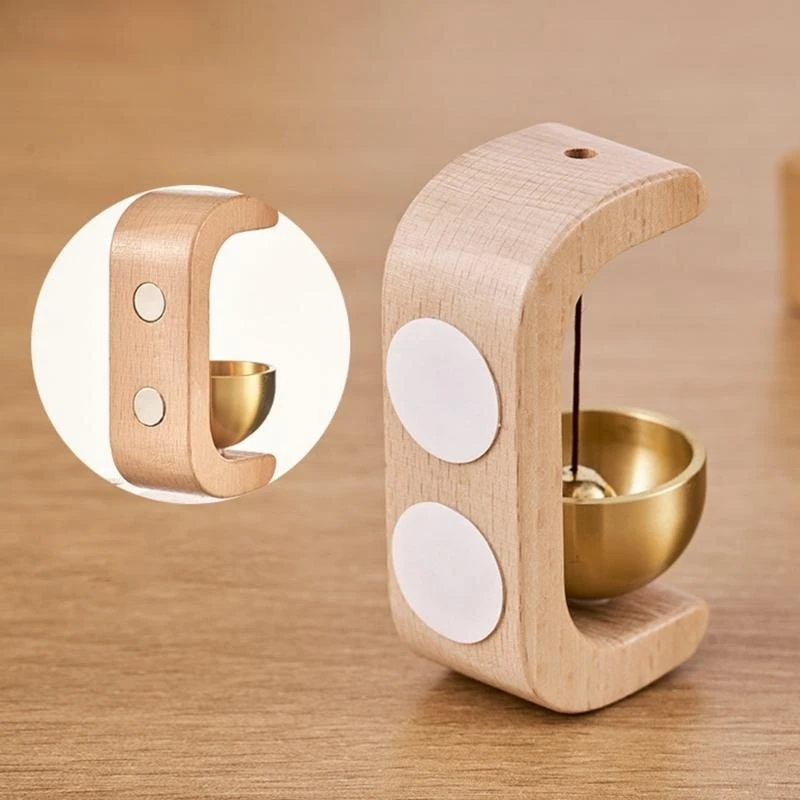 

Художественные магнитные колокольчики для открытия двери с хрустящим звуком для металлических поверхностей входная дверь и