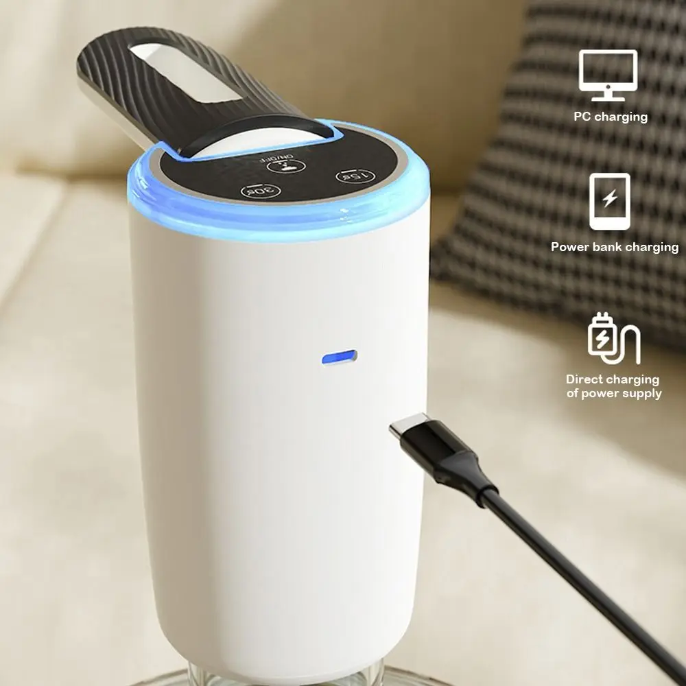 

Electric Water Bottle Pump Double Pumps Double Holes Water Dispenser Type-C Charging 5 Gallon Automatic Water Dispenser