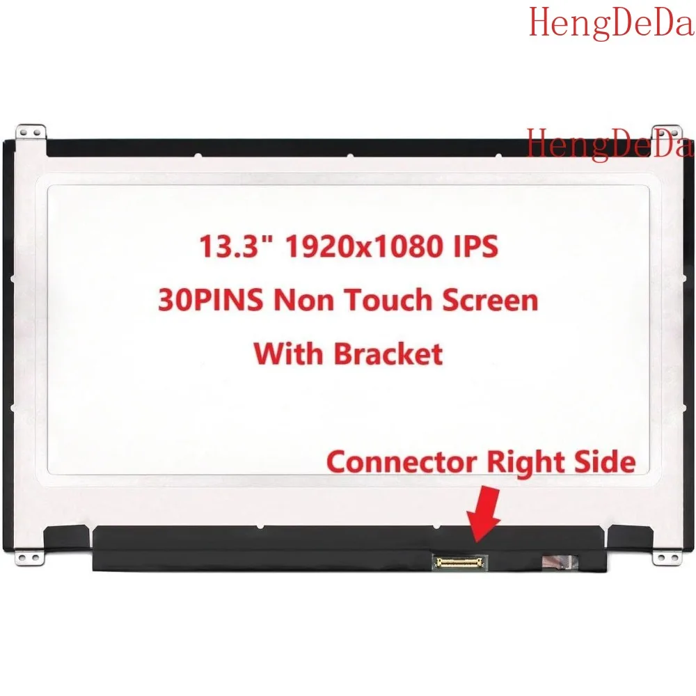 13.3 Inch NV133FHM-N42 LM133LF1L B133HAN06.1  For Lenovo thinkpad L380 L390 S2 Laptop Display FHD IPS LCD Matrix Screen