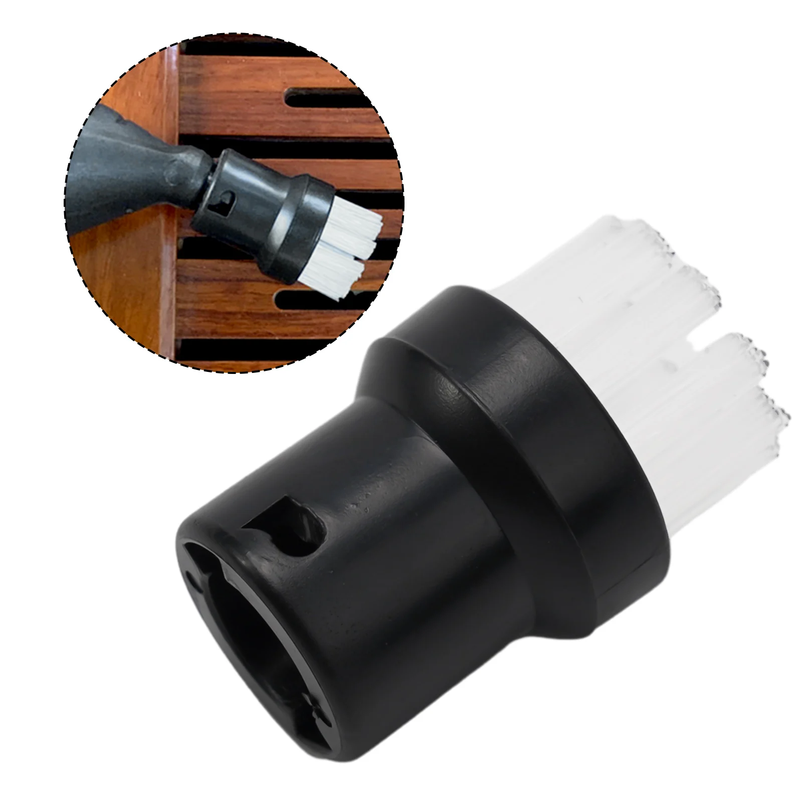 Upgrade Your Cleaning Routine with Nylon Brush Tool Nozzles for Karcher SC1 SC2 CTK10 SC3 SC4 For Steam Cleaners