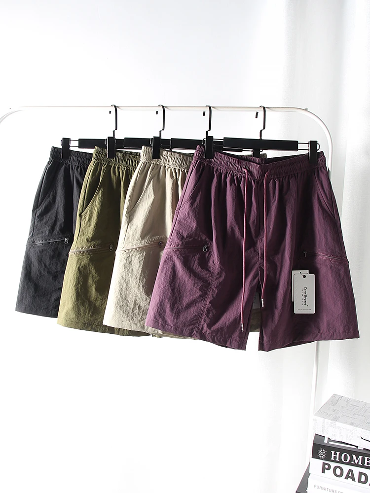 

Outdoor Qui Dry Breathable Lightweight Comfortable Loose Casual Summer Five-Quarter orts Trendy Straight Leg Spor Pants