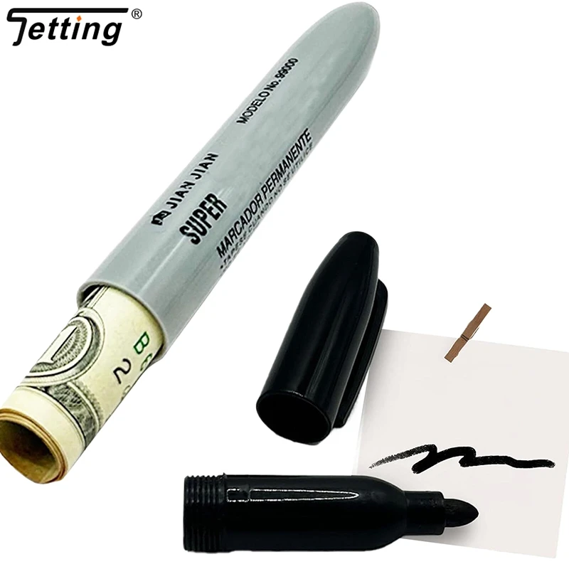 Pennarello finto creativo penna tubo vuoto scomparto nascosto mirino diversione sicuro nascosto cassa collana soldi piccoli oggetti di valore