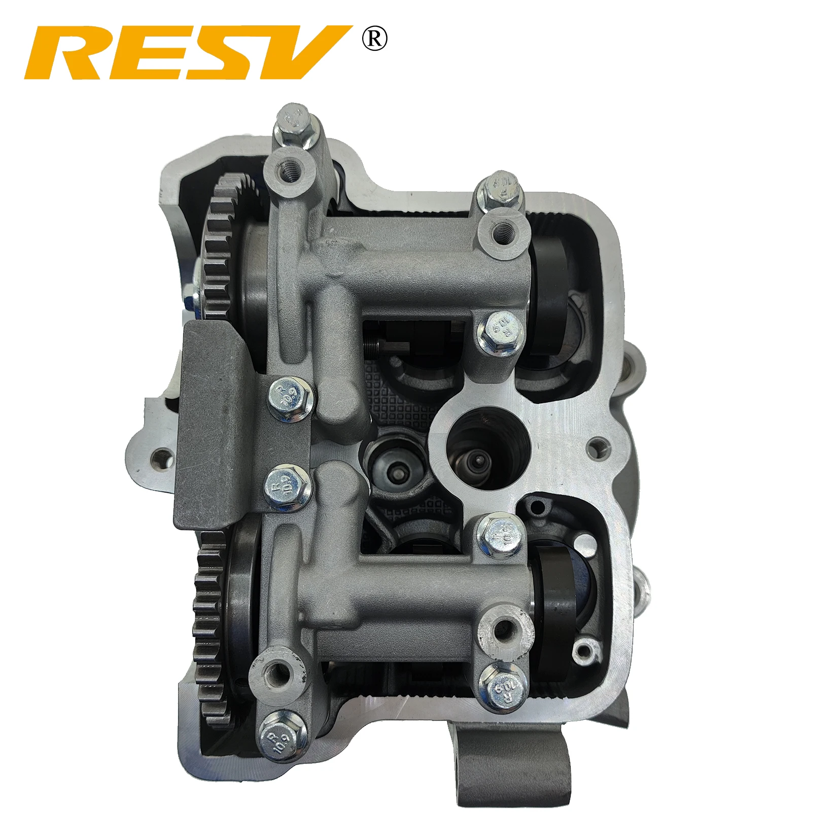 RESV لـ ZongShen NC250SR KAYO K6R NT250 RX3 مجموعة رأس الأسطوانة نموذج عمود الحدبات المزدوج