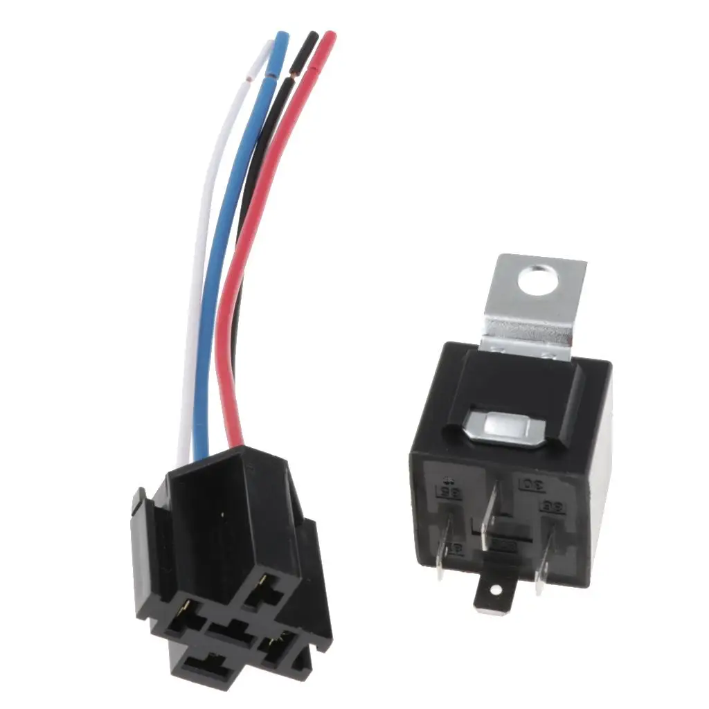 

40A four pin Wires Cable Socket Harness Connector DC 12V for Car Harness Sockets